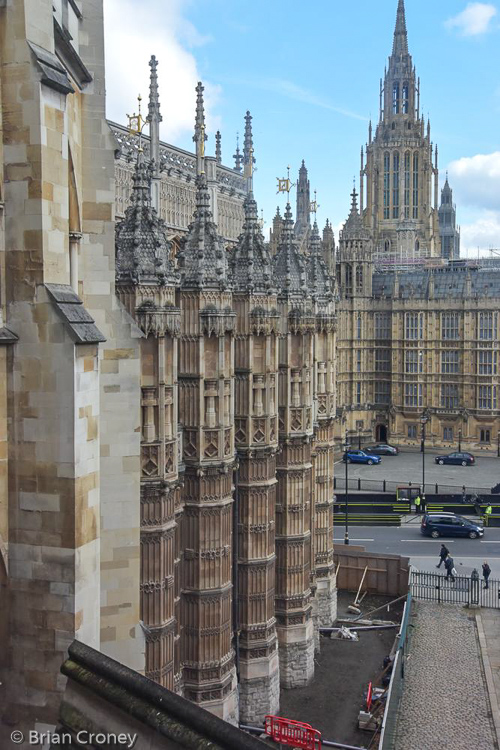 View of the Palace of Westminster