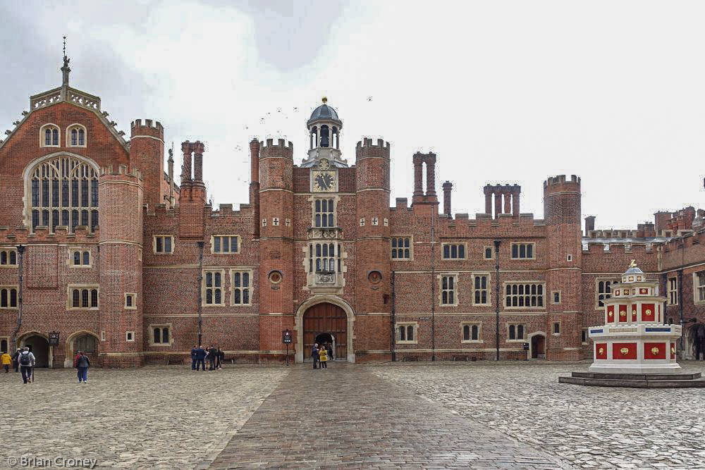 View of the Great Hall from the Base Court