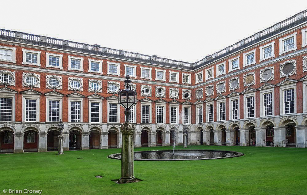 The Fountain court yard by Sir Christopher Wren