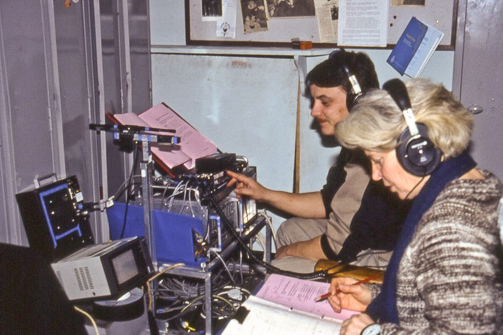 Brian Scott came across these pictures which were taken at the time we introduced electronics to The Bill at Barlby Road, around 1985