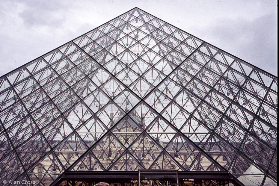 Pyramide at the Louvre