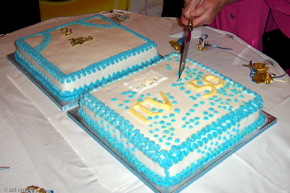 ITV 50 cake