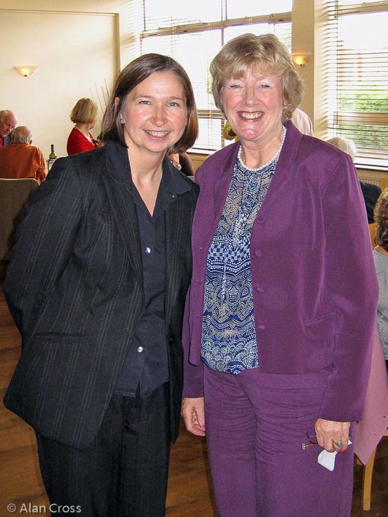 College event manager Debbie with event organiser Rita