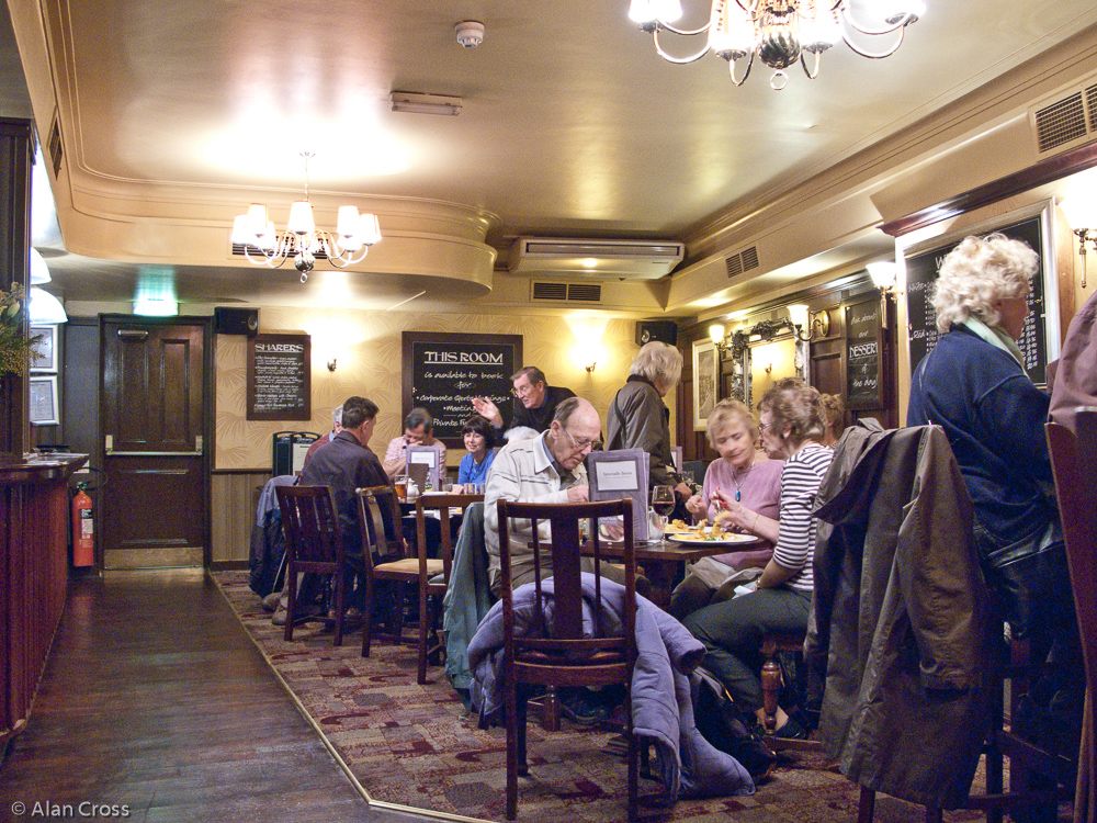 Lunch at Tattersall's Tavern pub
