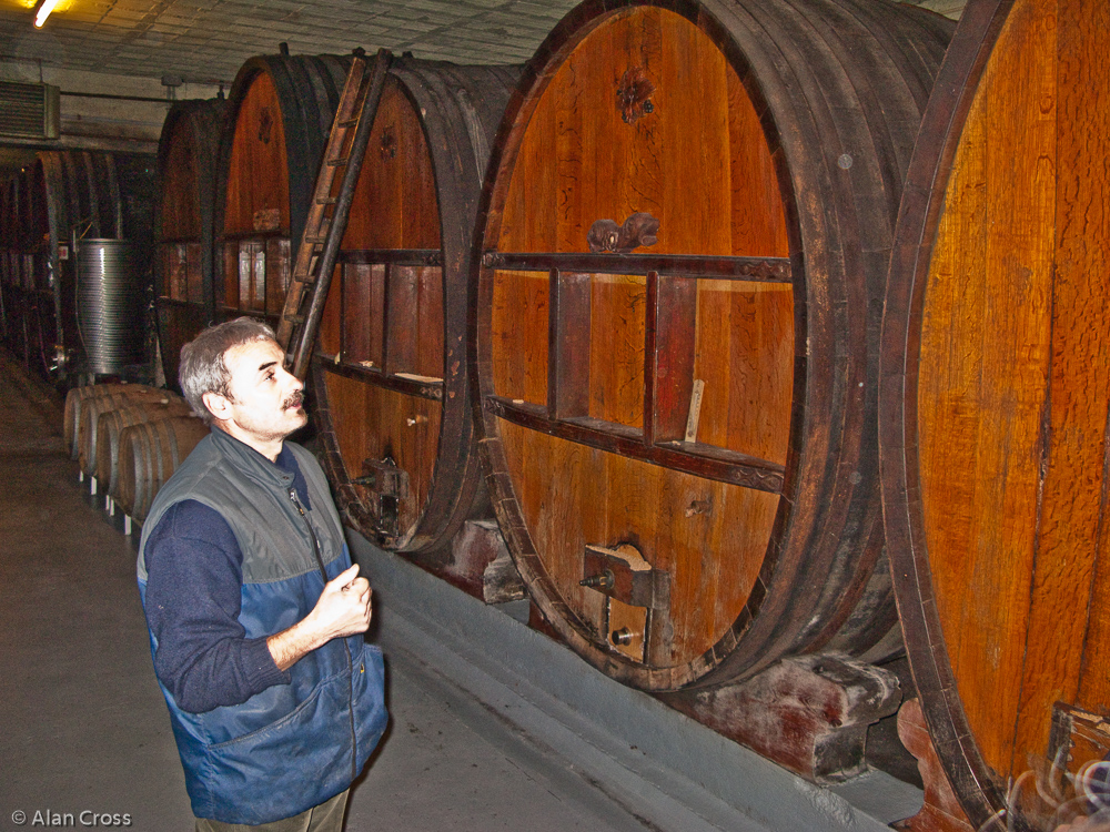 Obernai - wine tasting with Robert Blanck