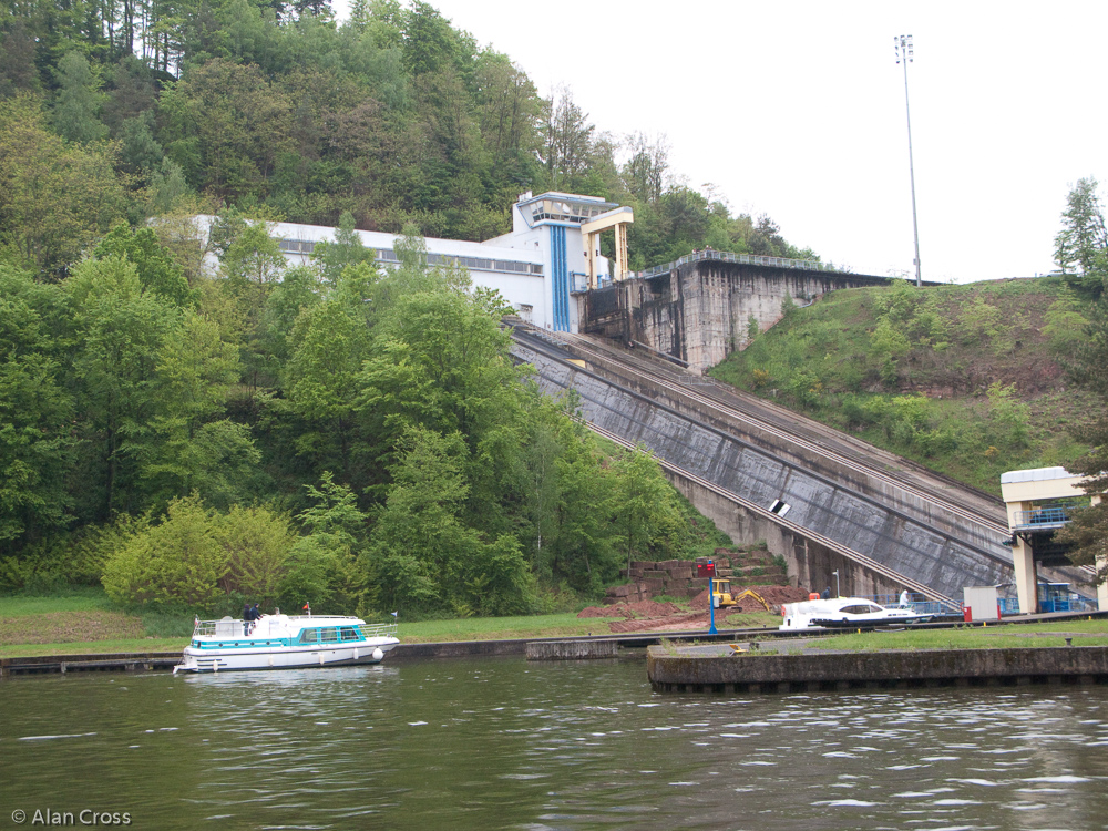"St Louis / Arzviller Incline" boat lift on the Marne-Rhine Canal