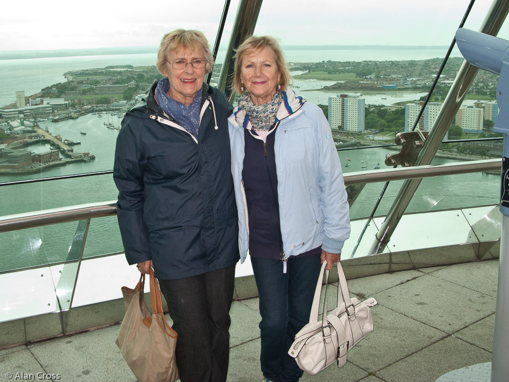Portsmouth: in the Spinnaker Tower