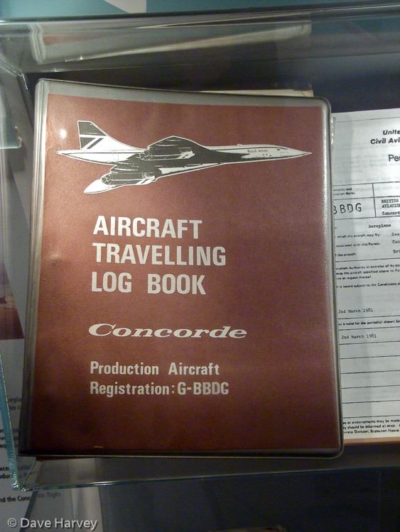 Concorde Log Book