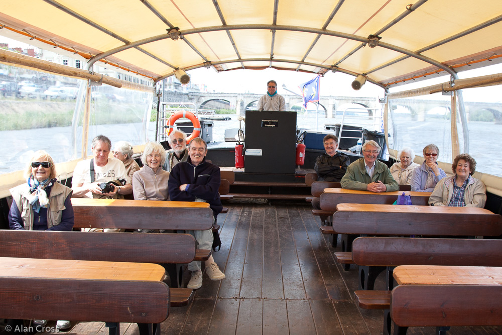 Boat trip on the Loire at Saumur