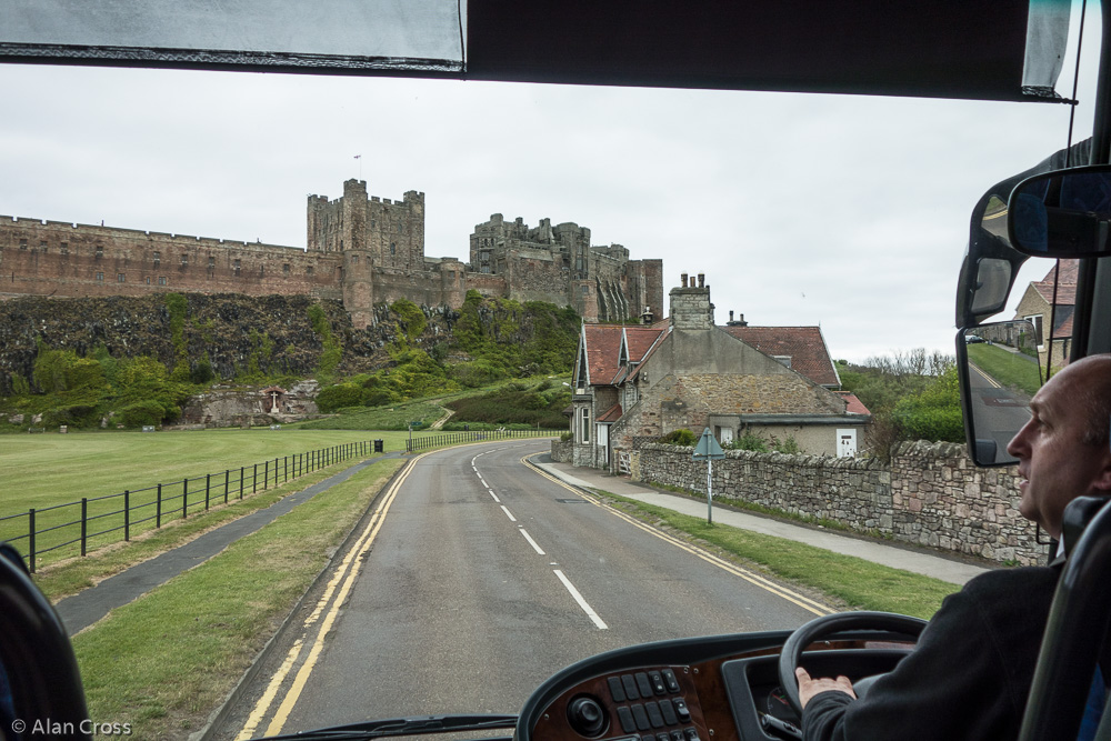 Arriving at the castle