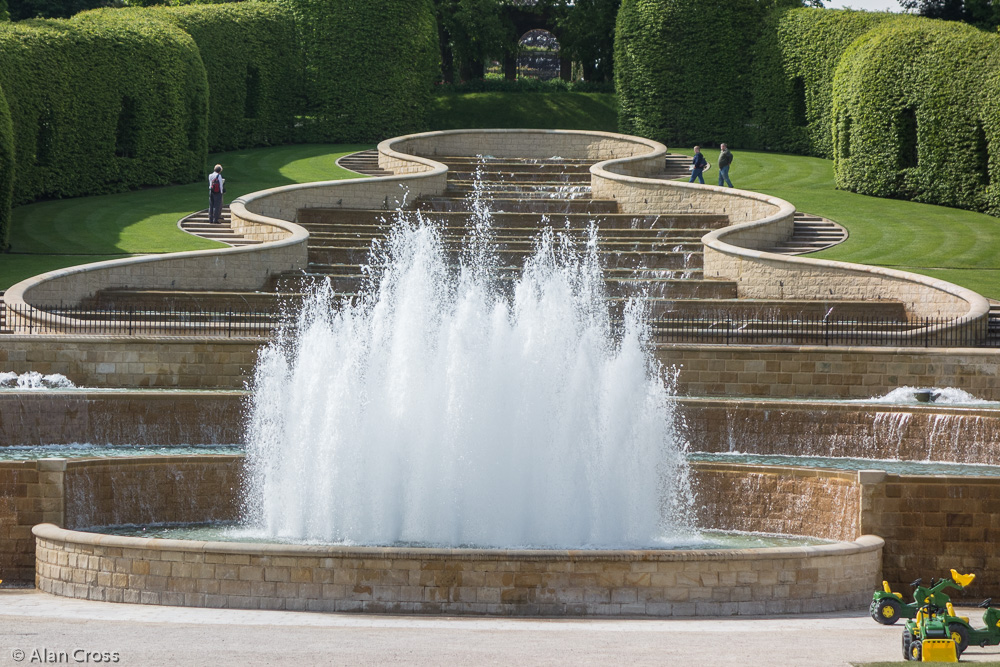The Grand Cascade and fountain
