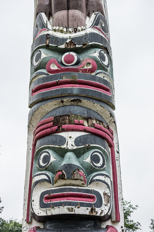Totem Pole faces