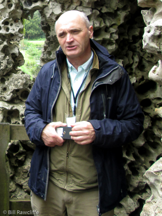 Phil Hall - our guide in the Grotto