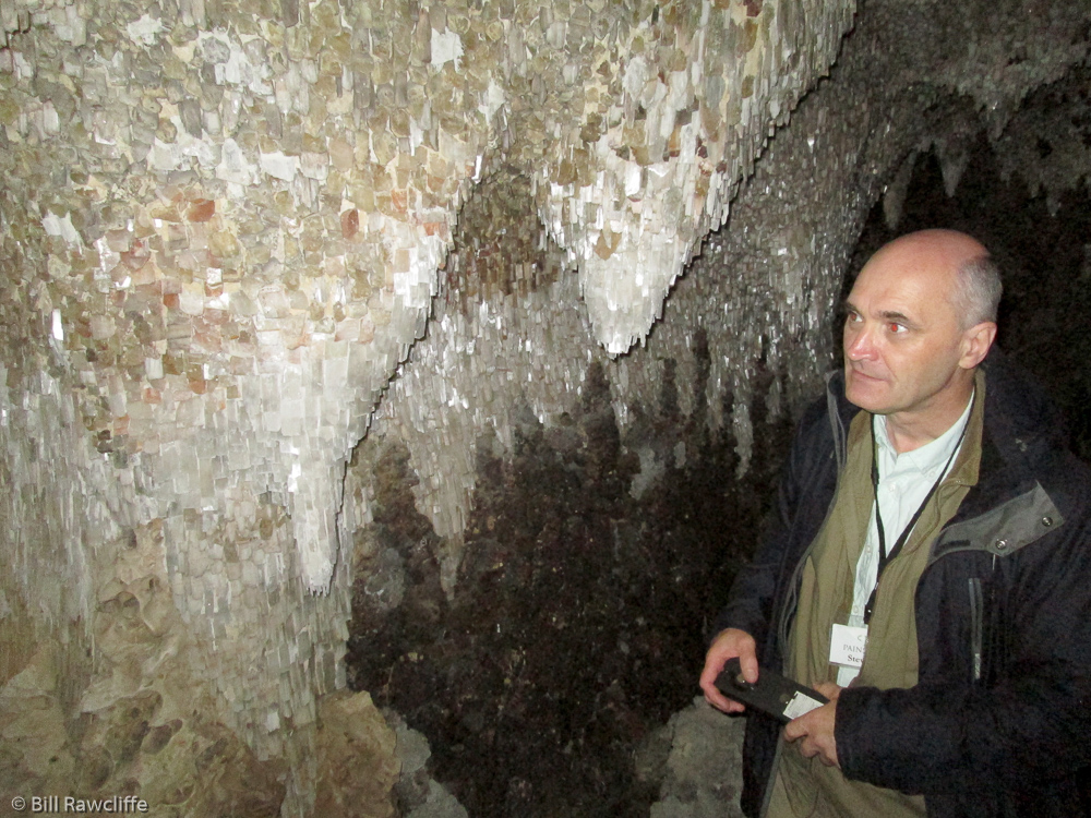 Phil Hall - our guide in the Grotto