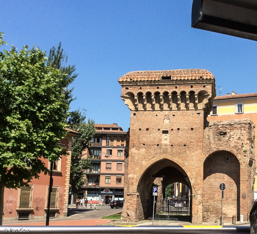Bologna. One of several city gates