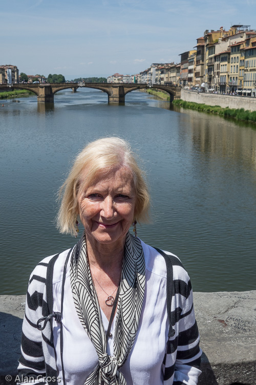 Florence, on the Ponte Vecchio