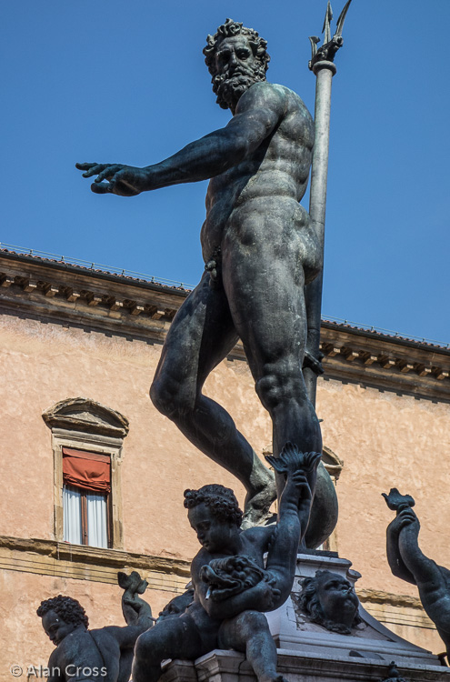 Bologna, statue of Neptune, Piazza Maggiore