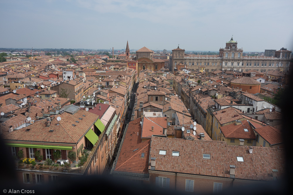 Modena, view from the top of Torre Ghirlandina