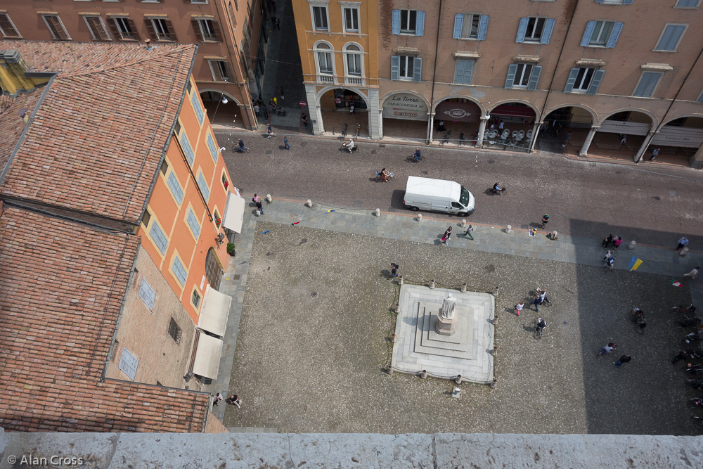 Modena, view from the top of Torre Ghirlandina