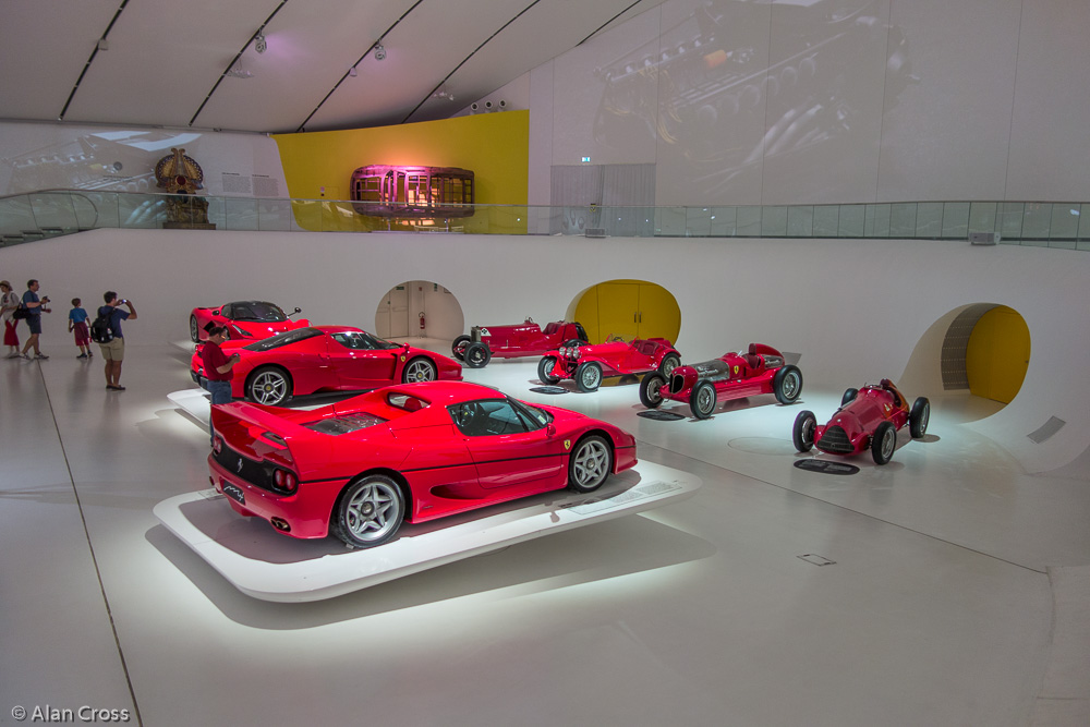 Modena, the Ferrari Museum