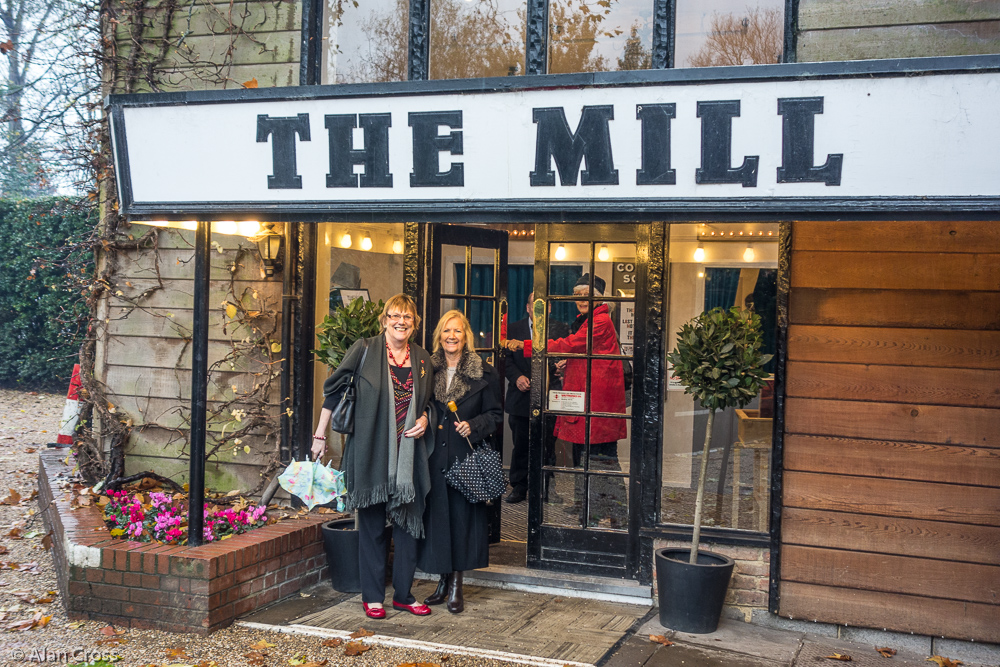 Judi and Eileen at The Mill