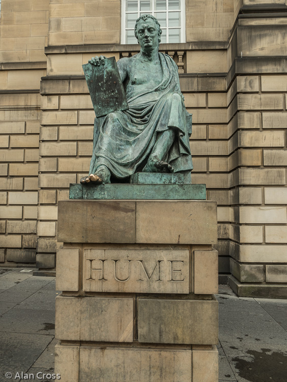 A tour of Edinburgh - David Hume (Scottish philosopher, historian, economist, and essayist)