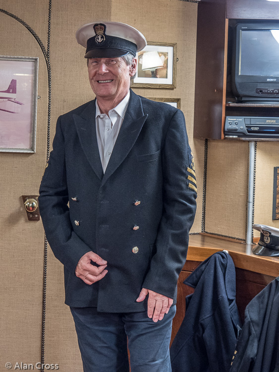 Tour of the Royal Yacht Britannia - Hello Sailor, or is it Cap'n Herbert?