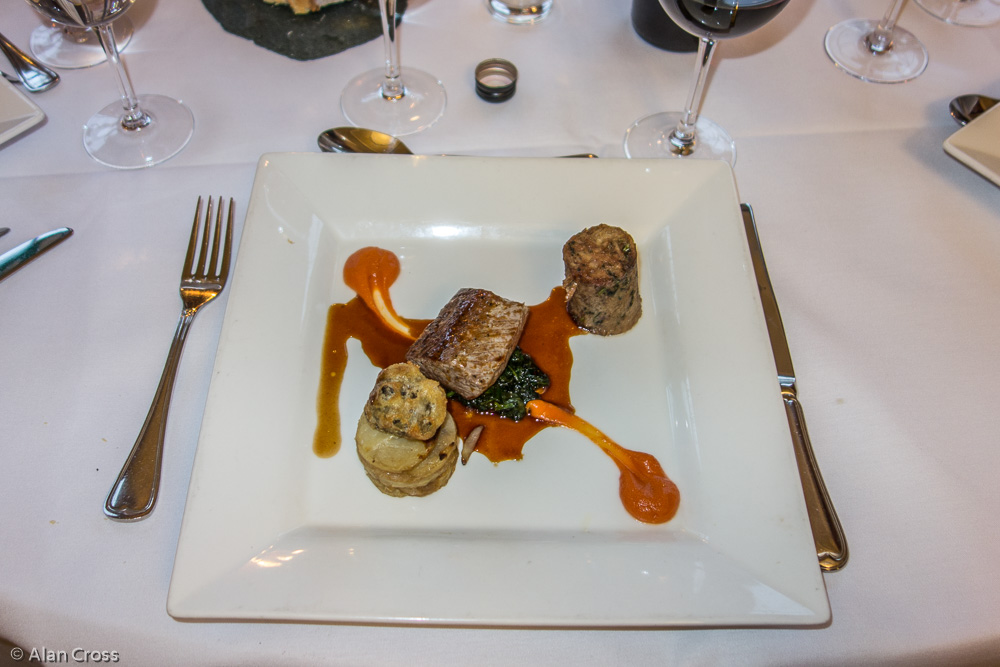 Doxford Hall - the lamb dish