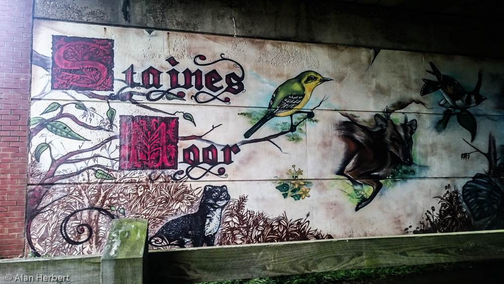 Mural at Staines Moor