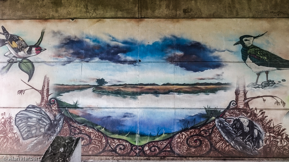 Mural at Staines Moor