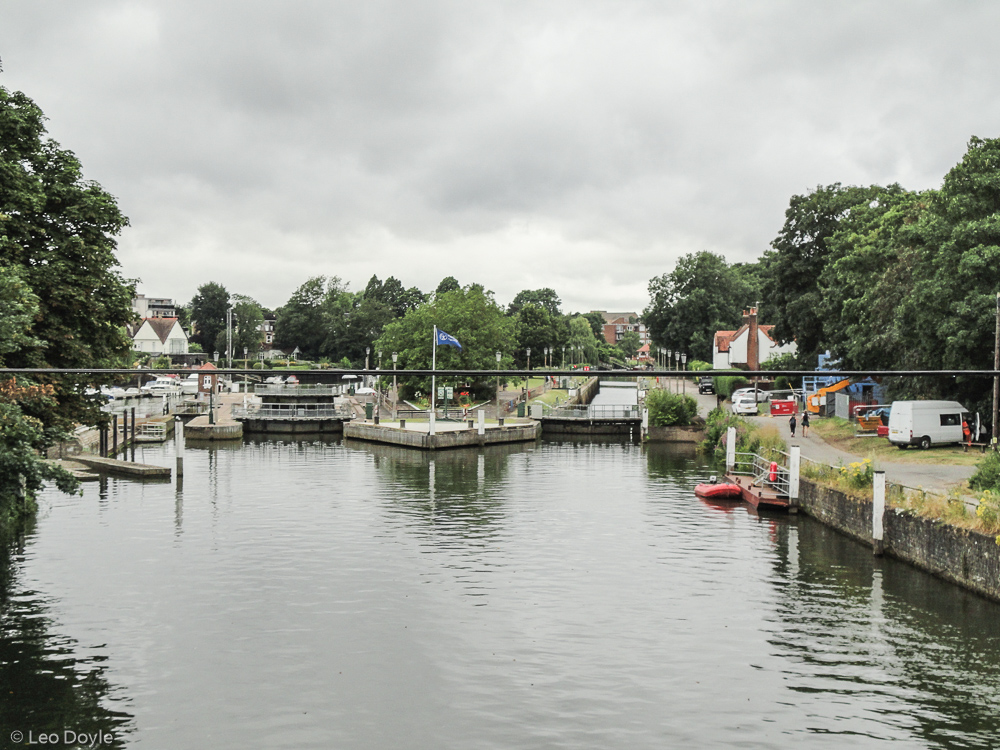 The locks at Teddington - at least they're still there!