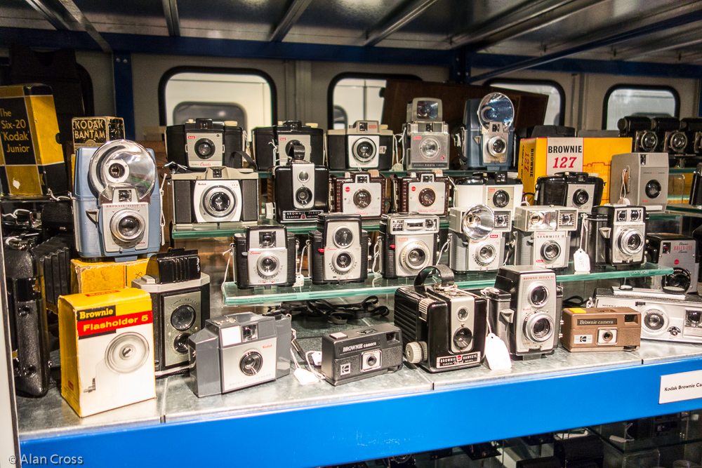 Guided tour in the basement archive: cameras from the Kodak Collection