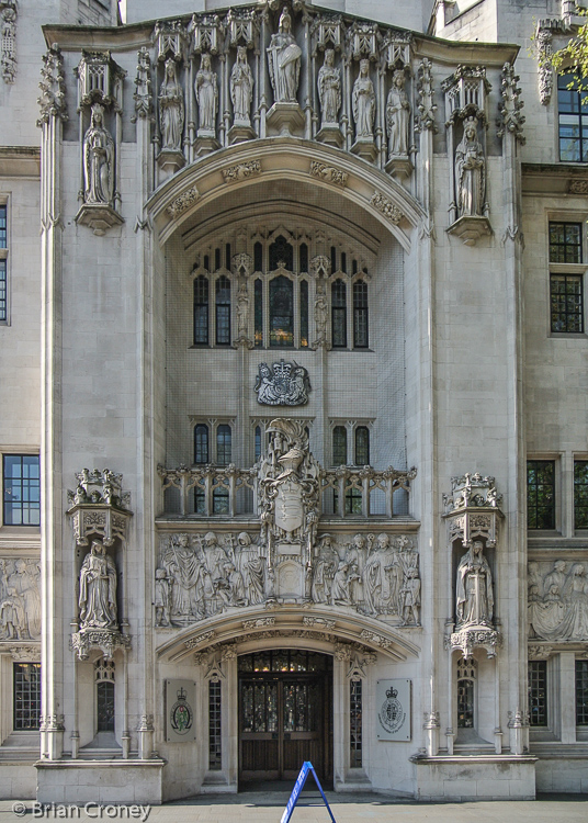 Magnificent Frontage of The Supreme Court, Parliment Square