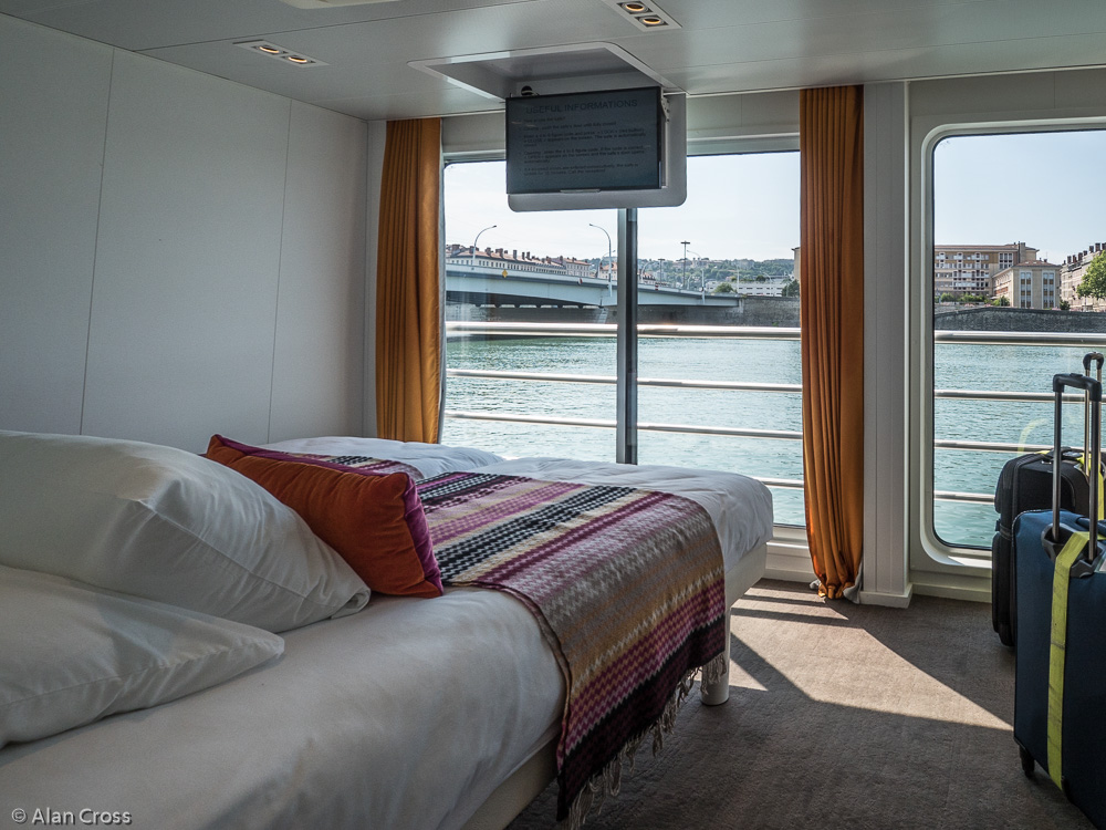 A cabin on MS Camargue - room with a view