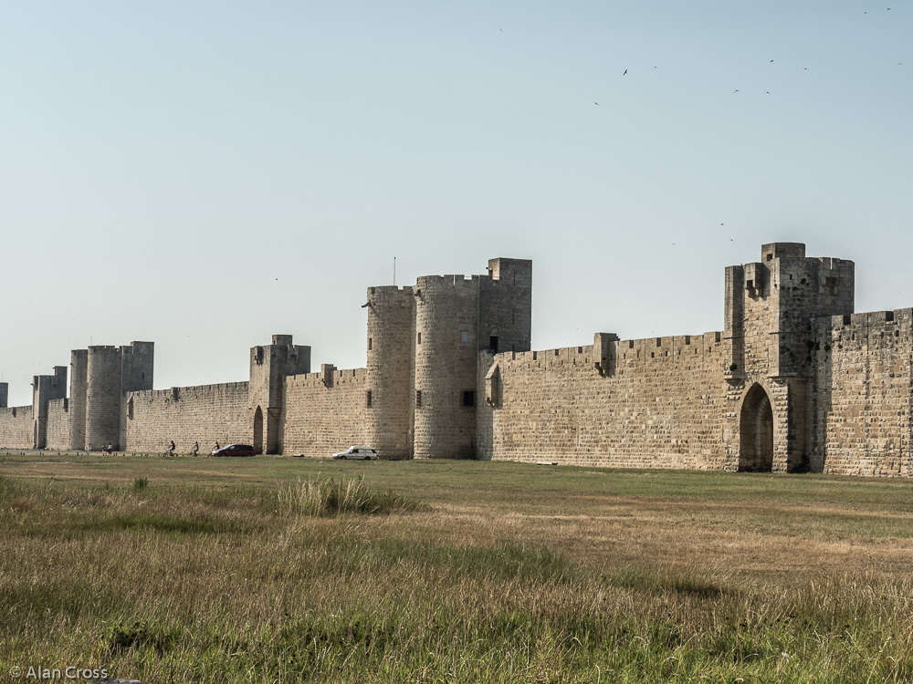 Aigues-Mortes - walled town in the Camargue