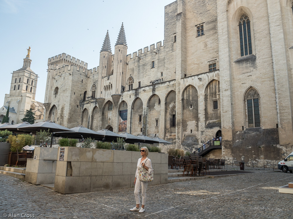 Avignon - Palais des Papes and the Cathedral