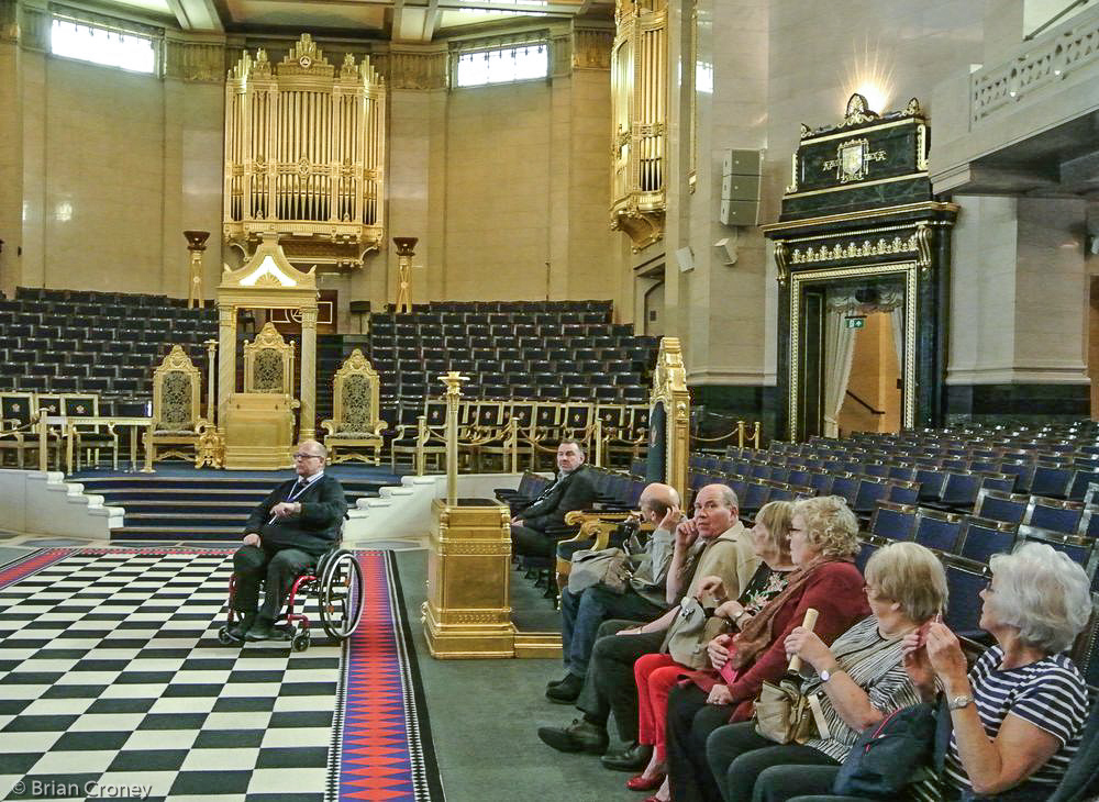 Our guide explains the masonic rituals and motifs