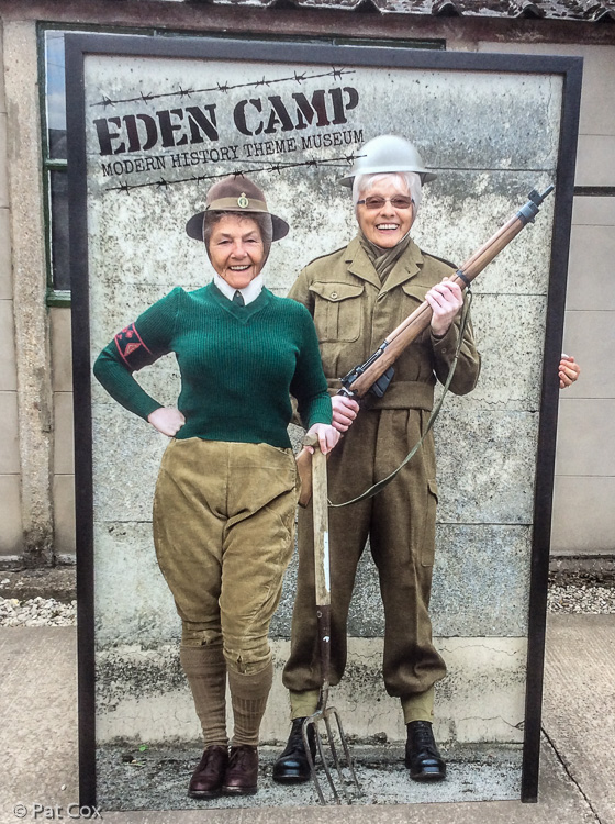 Eden Camp - a WWII POW camp converted to a museum