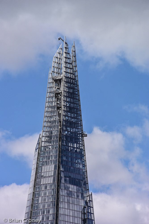 The top of the Shard
