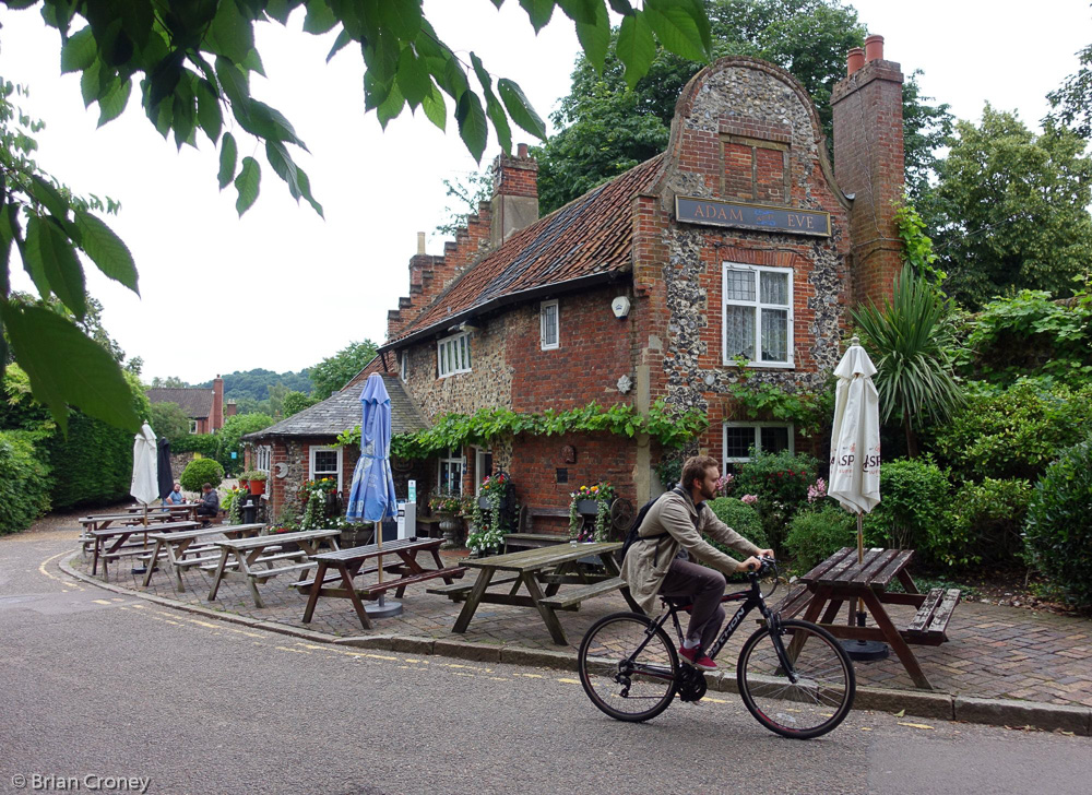 Why cycle past this gem of a pub?