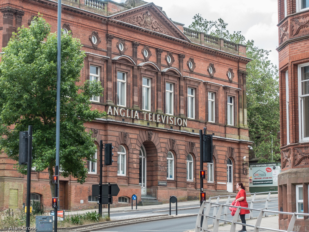 Anglia Television building (ITV Anglia) on Agricultural Hall Plain