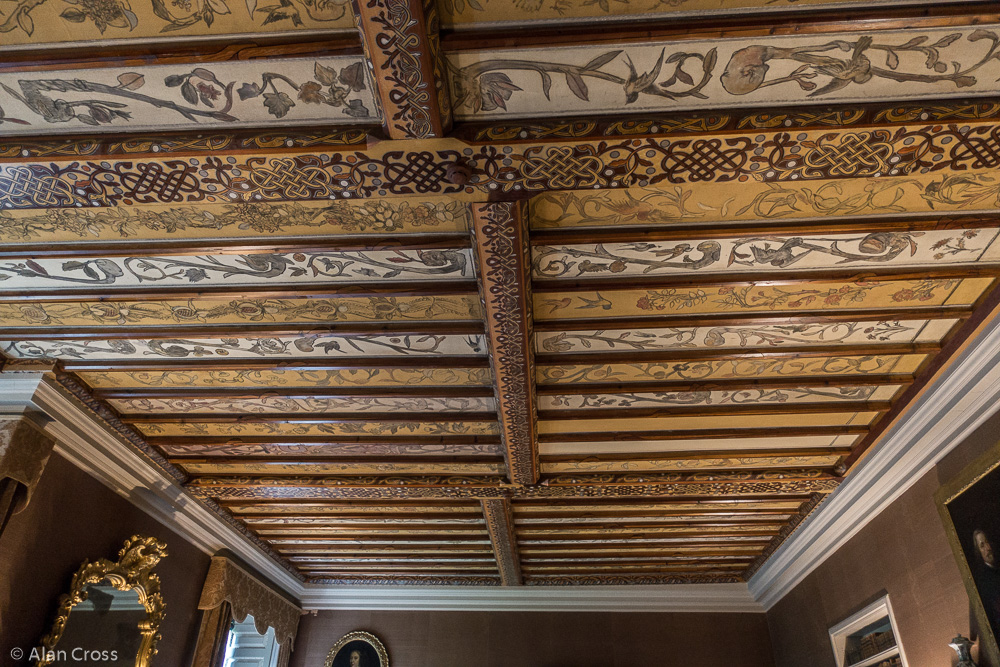 Ceiling on the Brown Drawing Room