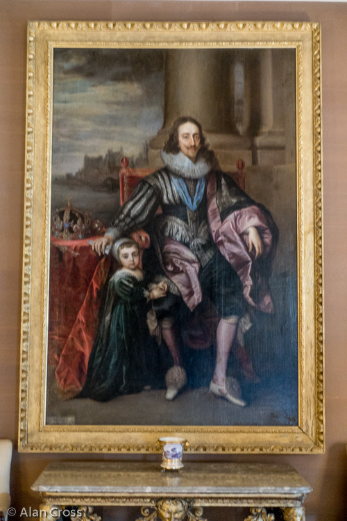 Charles I with the future Charles II