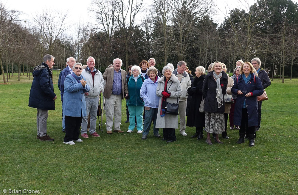 Strawberry Hill House tour group