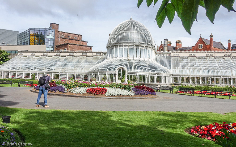 The Palm House, Belfast Botanic Gardens.