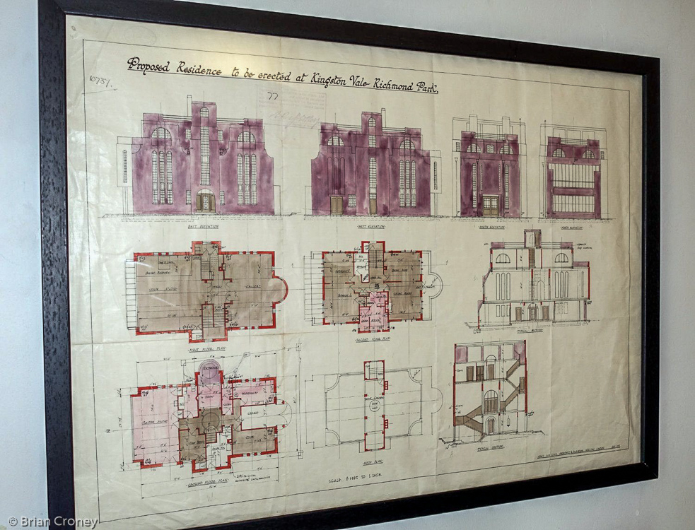 The plans of Dorich house