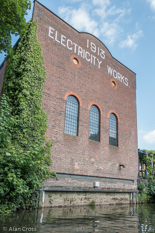 The old Electricity Works building, now converted into a state-of-the-art studio theatre:  The Electric Theatre