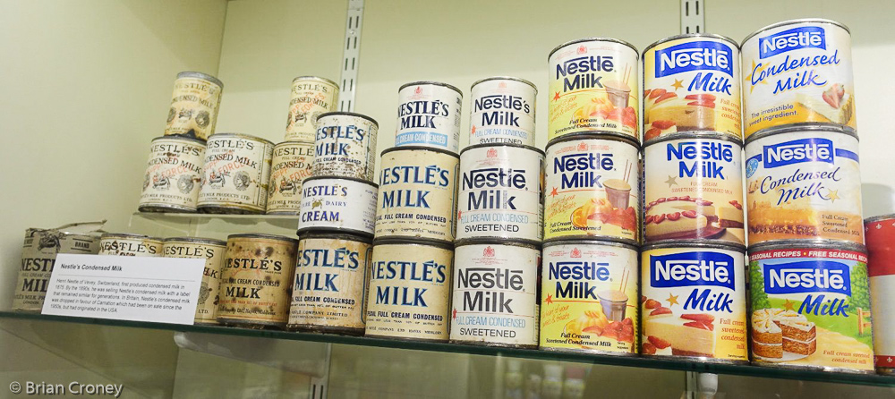 Nestlé Milk tins