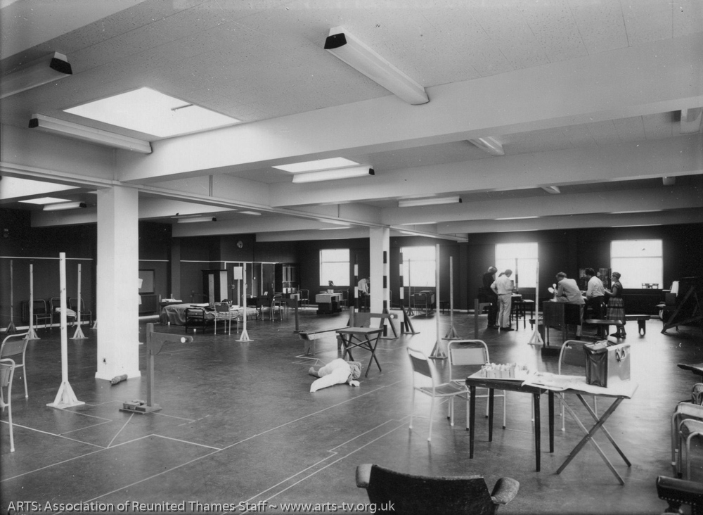 ABC TV Teddington Rehearsal Room in Tech Block 1962