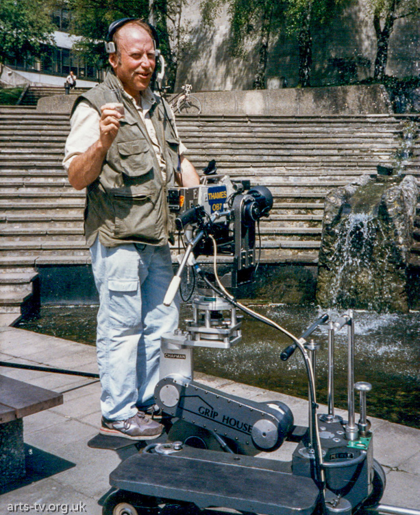 Mike Hobbs, camera on dolly